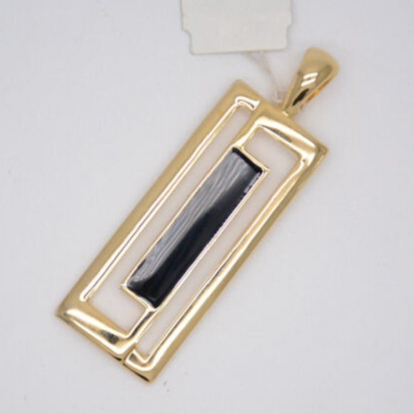 LIA SOPHIA Sleek Rectangular Pendant Slide - Picture 1 of 5